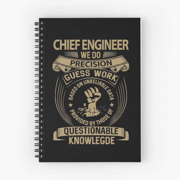 Item preview, Chief Engineer T Shirt - We Do Precision Job Gift Item Tee designed and sold by smueller39.