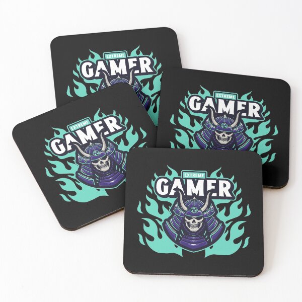 Item preview, Extreme Gamer with Samurai Helmet designed and sold by PRIVARSHU.