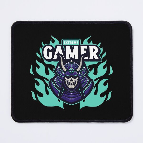 Item preview, Extreme Gamer with Samurai Helmet designed and sold by PRIVARSHU.