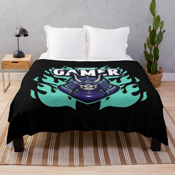 Item preview, Extreme Gamer with Samurai Helmet designed and sold by PRIVARSHU.