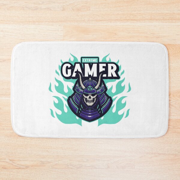 Item preview, Extreme Gamer with Samurai Helmet designed and sold by PRIVARSHU.