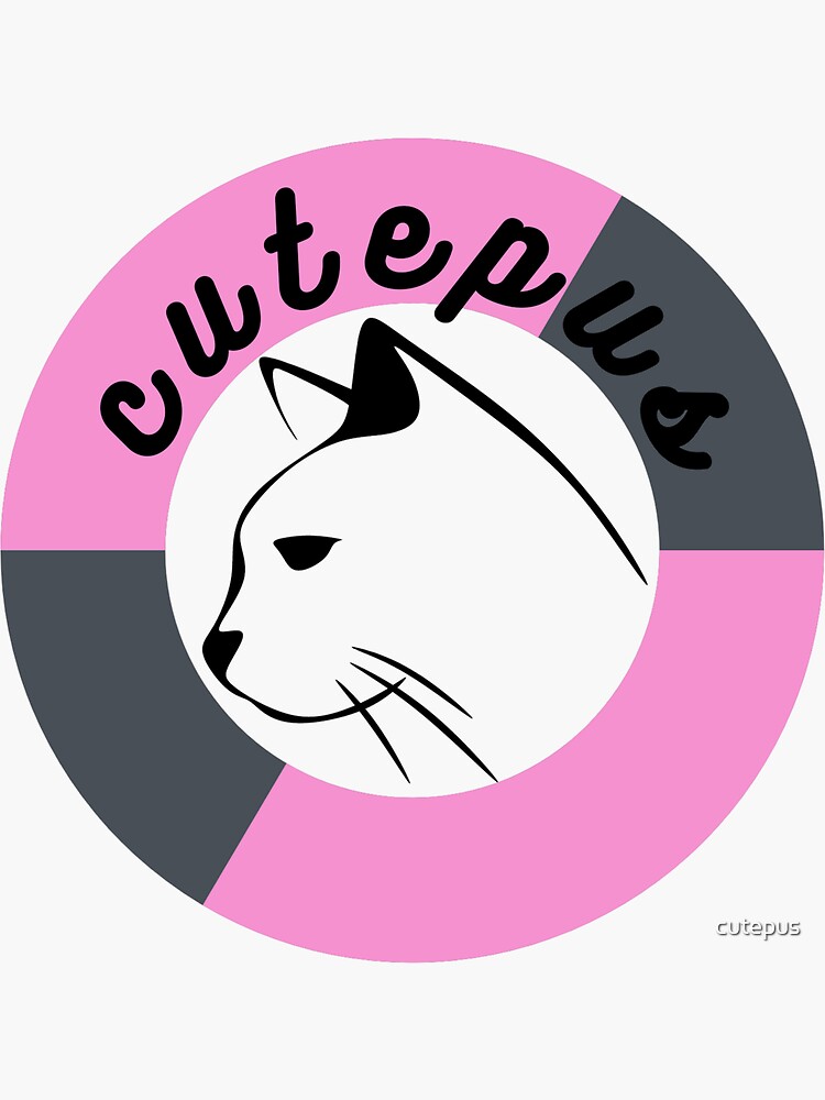 "cute cat clothes for humans " Sticker for Sale by cutepus Redbubble