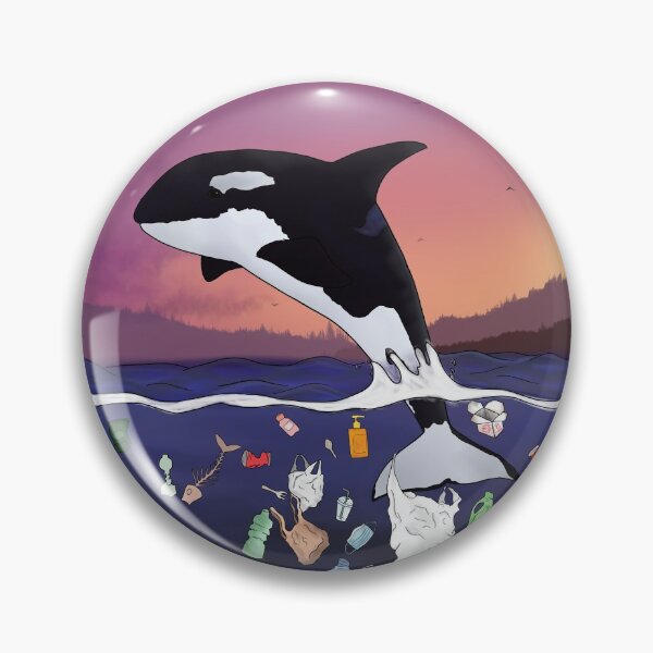 Artikelvorschau, Orca-Schwimmen im Müll entworfen und verkauft von HaleyBlanton.