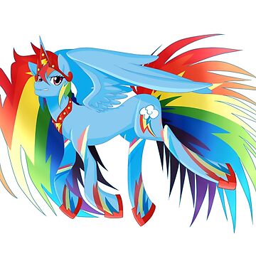 mlp rainbow dash alicorn