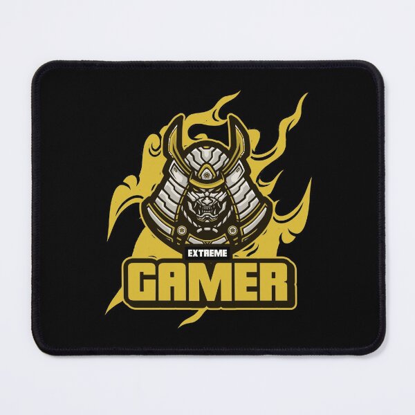Item preview, Extreme Gamer with Samurai Demon designed and sold by PRIVARSHU.