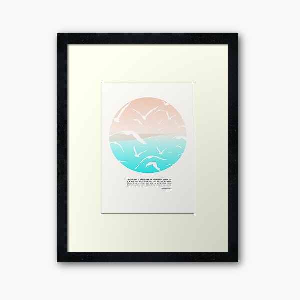 Flying Seagulls Wall Art Redbubble