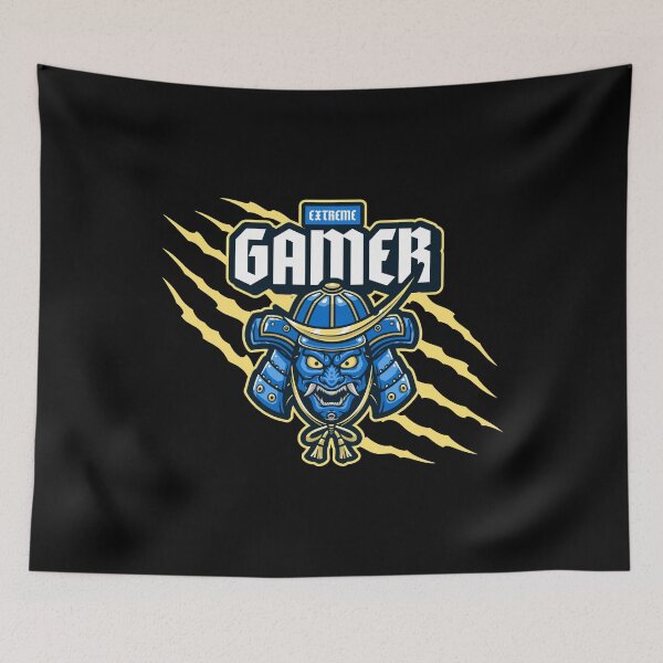 Item preview, Extreme Gamer with Oni Samurai designed and sold by PRIVARSHU.