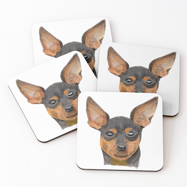 Item preview, Miniature Pinscher Pup designed and sold by Art by Kathleen Stuart.