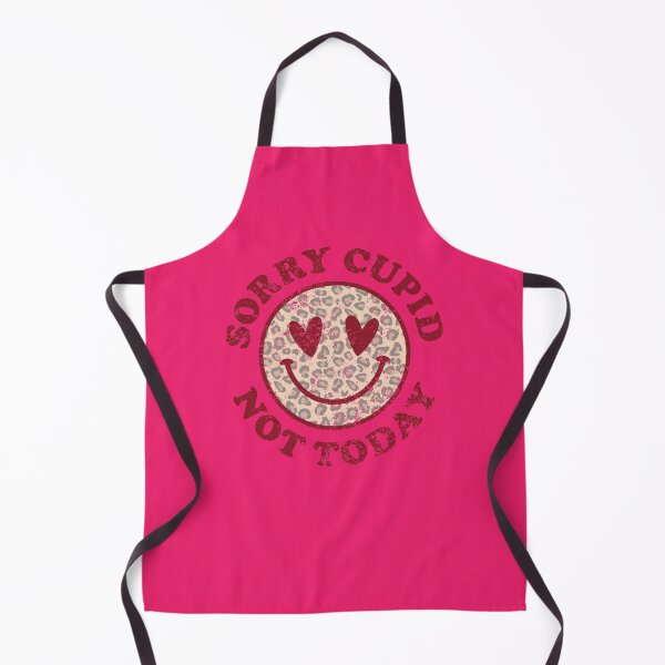 Item preview, Sorry Cupid Not Today Smiley Face Heart Eyes Retro Valentine's Day designed and sold by piipiece.