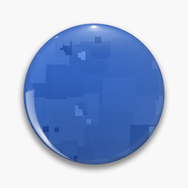 Item preview, Ultramarine Square Pixel Color Accent designed and sold by SaraValor.