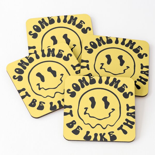 Item preview, Sometimes It Be Like That Smiley Face Melted Heart Eyes Retro Valentine's Day designed and sold by piipiece.