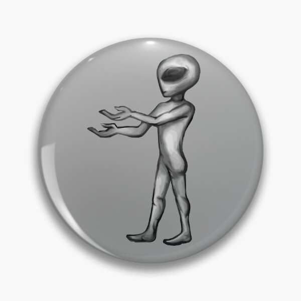 Item preview, Gray Presenting to the Right designed and sold by Gray Alien Art.