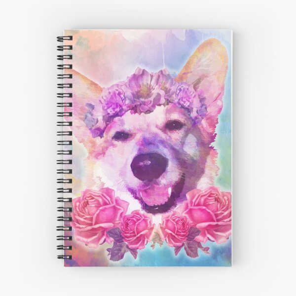 Item preview, Flower Corgi designed and sold by CakeUnicorn.