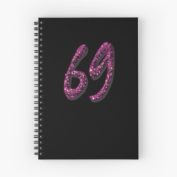 Item preview, Number 69 - purple numbers designed and sold by GlamourChick.