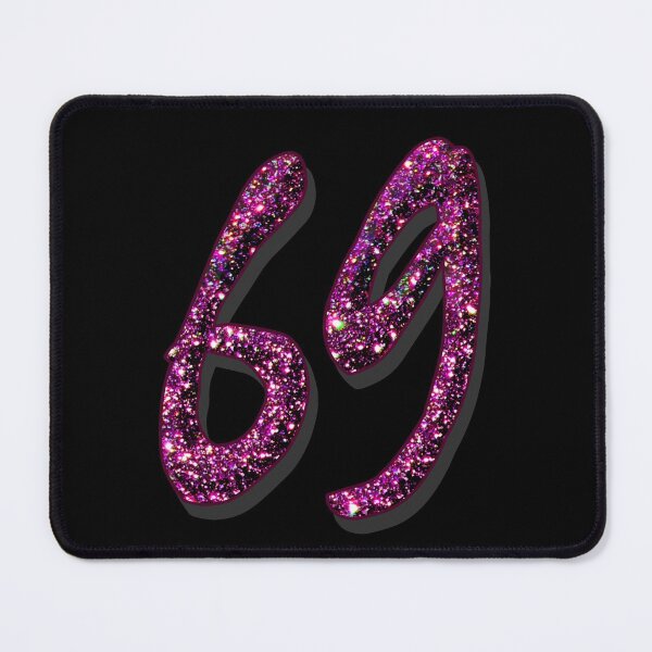 Item preview, Number 69 - purple numbers designed and sold by GlamourChick.