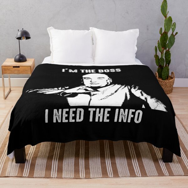 Item preview, I'm the boss, i need the info Evil character poster designed and sold by BenWilliams34.