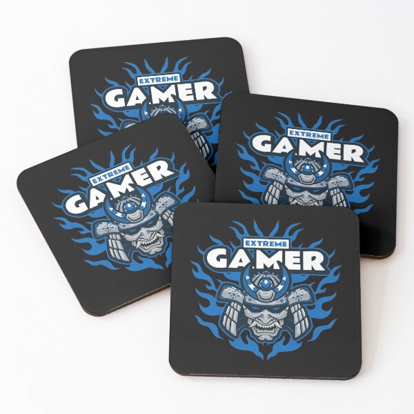 Item preview, Extreme Gamer with Evil Samurai designed and sold by PRIVARSHU.