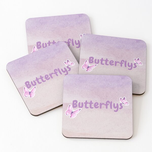 Item preview, Purple butterflies, designed and sold by ellinnur.