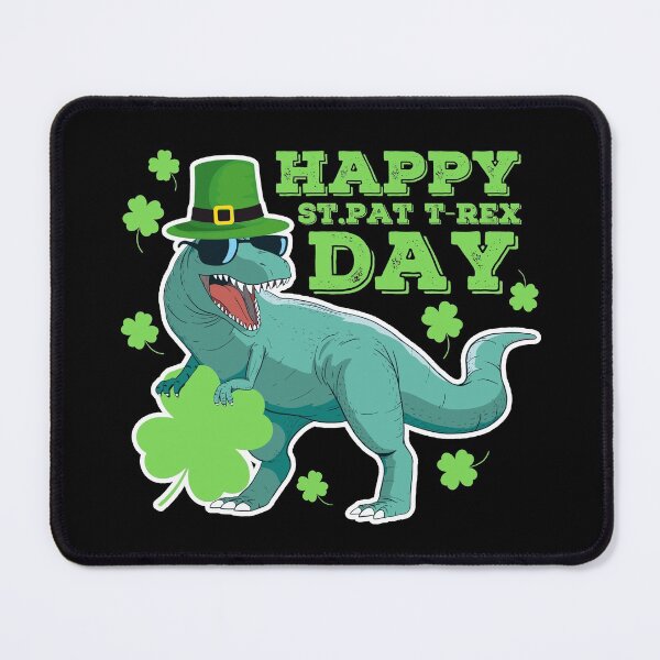 Item preview, Happy St Pat Trex Day Dino - St Patricks Day Gift designed and sold by ohmier.
