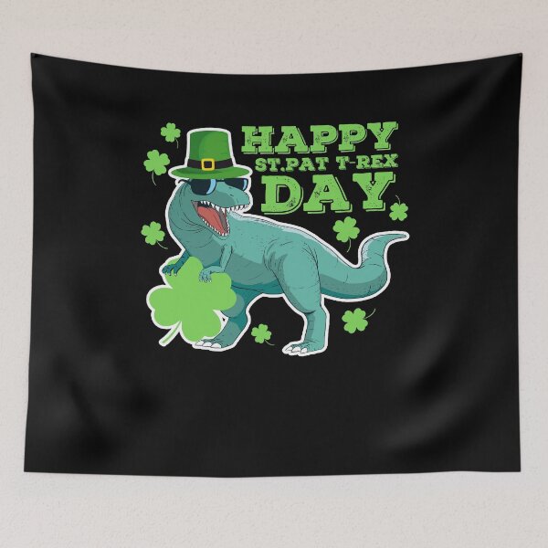Item preview, Happy St Pat Trex Day Dino - St Patricks Day Gift designed and sold by ohmier.