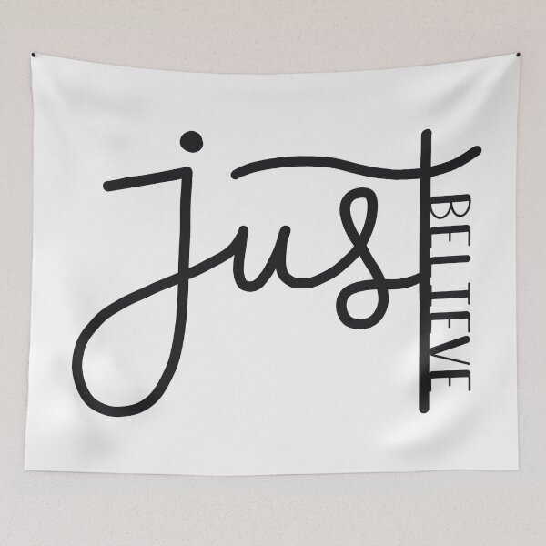 Item preview, Just Believe designed and sold by themoodydecor.