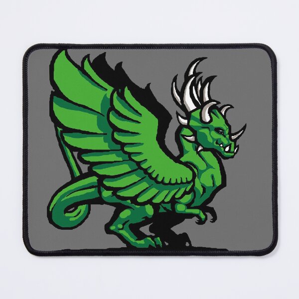 Item preview, dragon tyrannosaurus green feathers  designed and sold by Michelle Clay.
