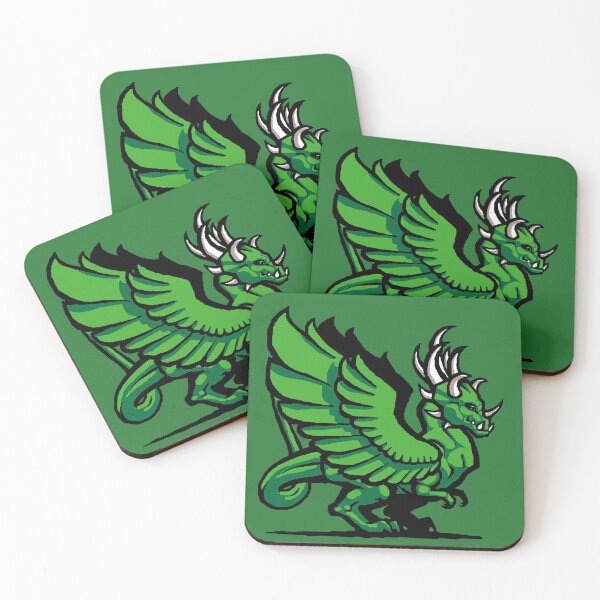 Item preview, dragon tyrannosaurus green feathers  designed and sold by Michelle Clay.