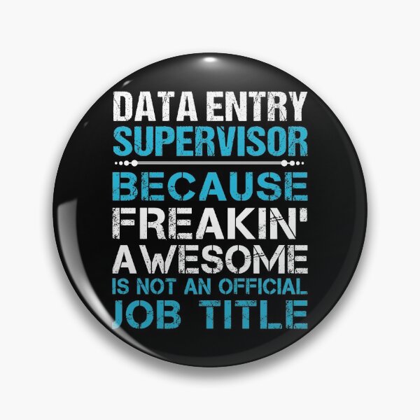 Item preview, Data Entry Supervisor T Shirt - Freaking Awesome Job Gift Item Tee designed and sold by oetate4774.