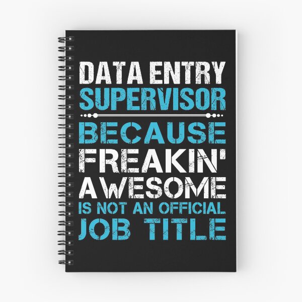 Item preview, Data Entry Supervisor T Shirt - Freaking Awesome Job Gift Item Tee designed and sold by oetate4774.
