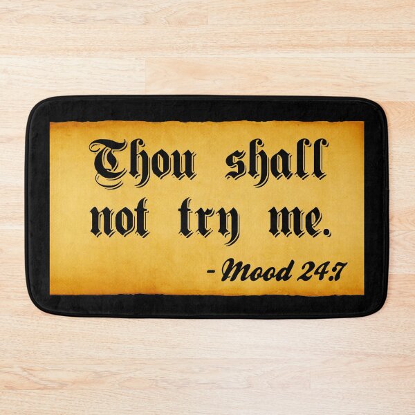Item preview, Thou Shall Not Try Me designed and sold by AimarsKloset.