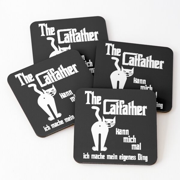 Item preview, Funny Saying Catfather Cats Humor designed and sold by Galaxy-Corner.