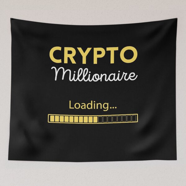 Item preview, Crypto Millionaire - Crypto Lover designed and sold by Promedia.
