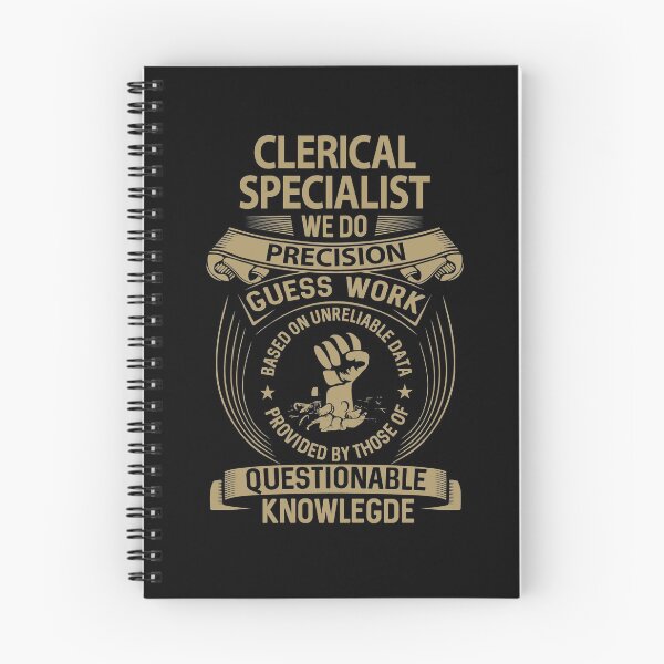 Item preview, Clerical Specialist T Shirt - We Do Precision Job Gift Item Tee designed and sold by smueller39.