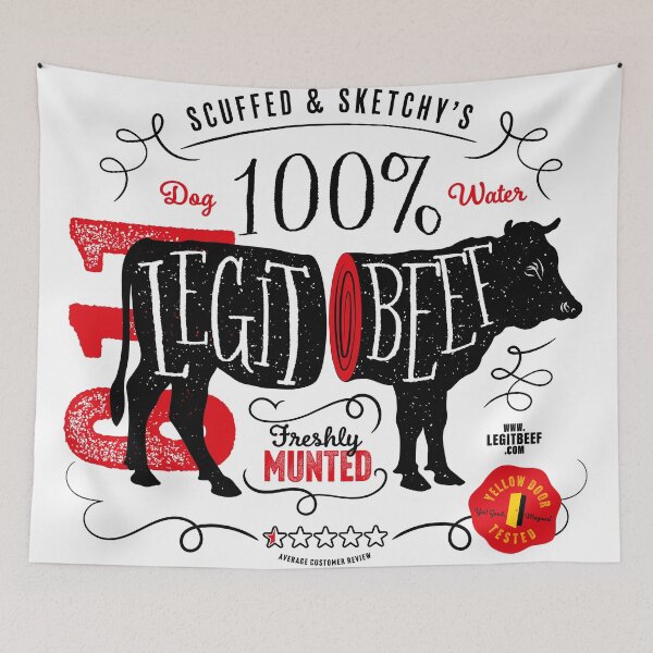 Item preview, Legit Beef designed and sold by ScreamingDean.