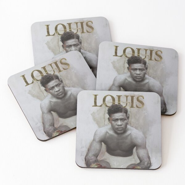 Item preview, louis boxing poster designed and sold by cablesdaniel.