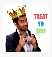 Treat Yo Self Photographic Print