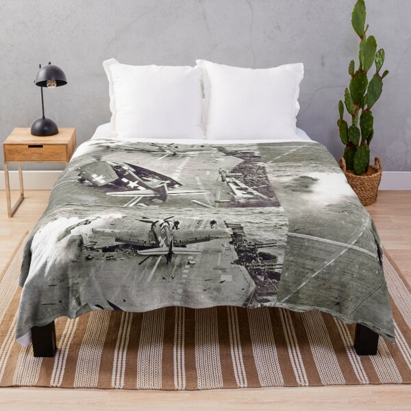 Item preview, Us Aircraft-Carrier Is Struck By A Kamikaze Attack in World War II and has caused a fire near the Pacific Ocean, (Digitally enhanced by WatermarkNZ Press designed and sold by CristalleLisa.