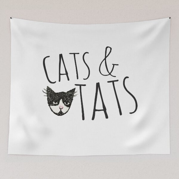 Item preview, Cats and Tats Tattoo lover designed and sold by andrewbrian.