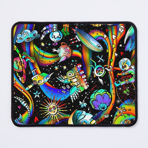 Item preview, Psychedelic Seamless Pattern designed and sold by The Masked Designer.