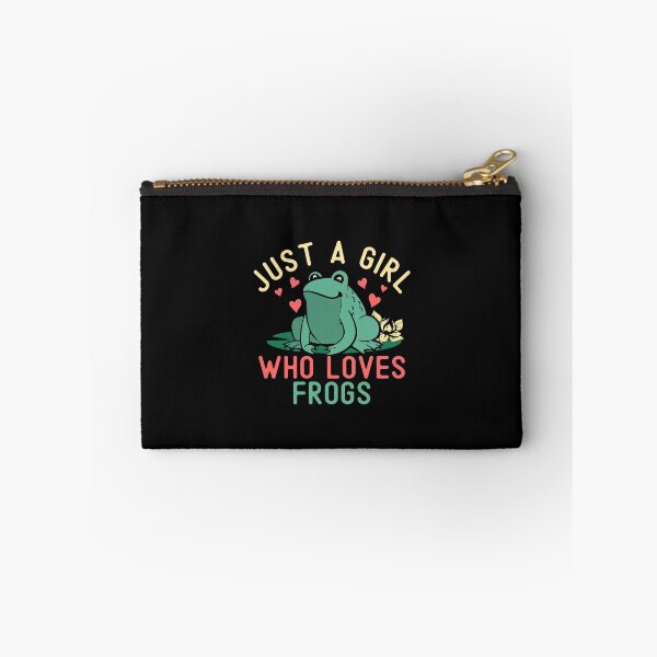 Item preview, Girl Loves Frogs Funny Frog Lover Girl Gift Cute Hearts  designed and sold by alenaz.