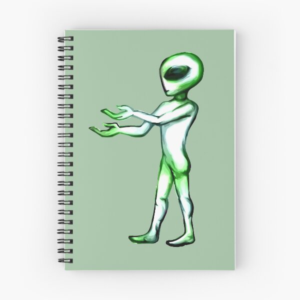 Item preview, Toxic Green Gray designed and sold by Gray Alien Art.