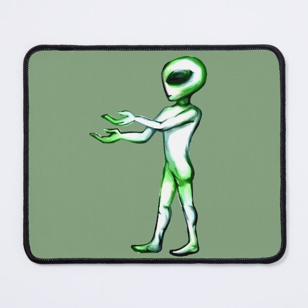 Item preview, Toxic Green Gray designed and sold by Gray Alien Art.