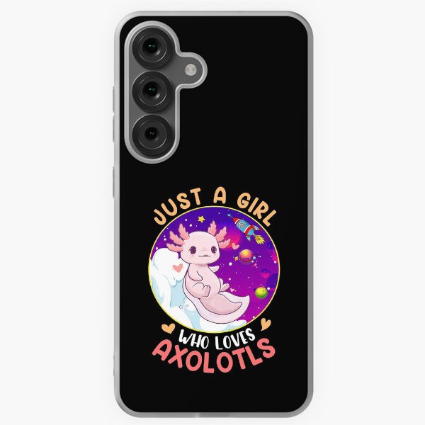 Item preview, Just a Girl Who Loves Axolotl Gift Girls Official Teenager designed and sold by TheSpottedDogAp.