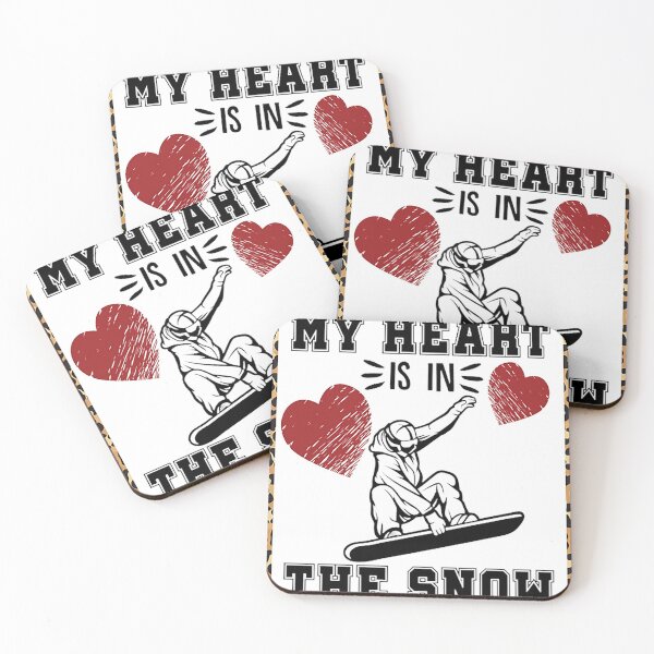 Item preview, Snowboarding Leopard Cheetah My Heart Is In The Snow  designed and sold by Bruceka98.