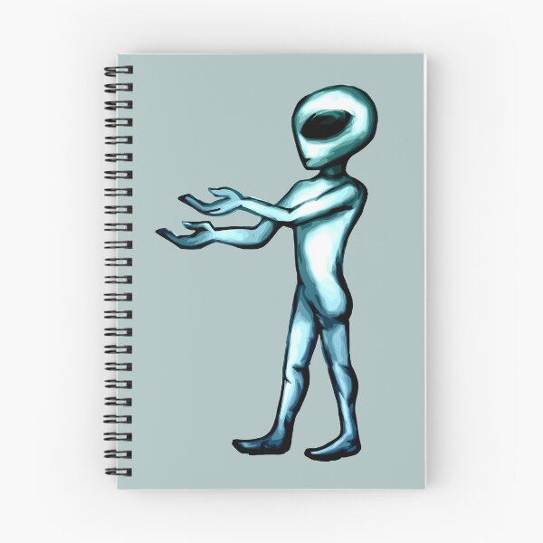 Item preview, Aqua Gray designed and sold by Gray Alien Art.