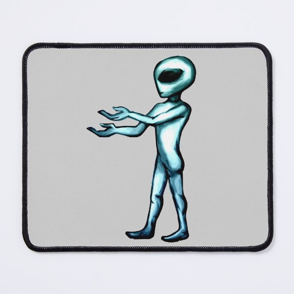 Item preview, Aqua Gray designed and sold by Gray Alien Art.