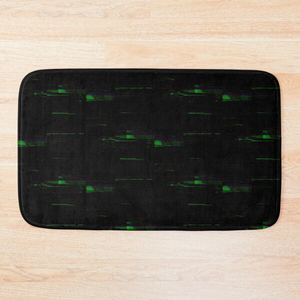 Item preview, GREEN AND BLACK STATIC PATTERN by SUZANNE ETC designed and sold by desiderium-etc.
