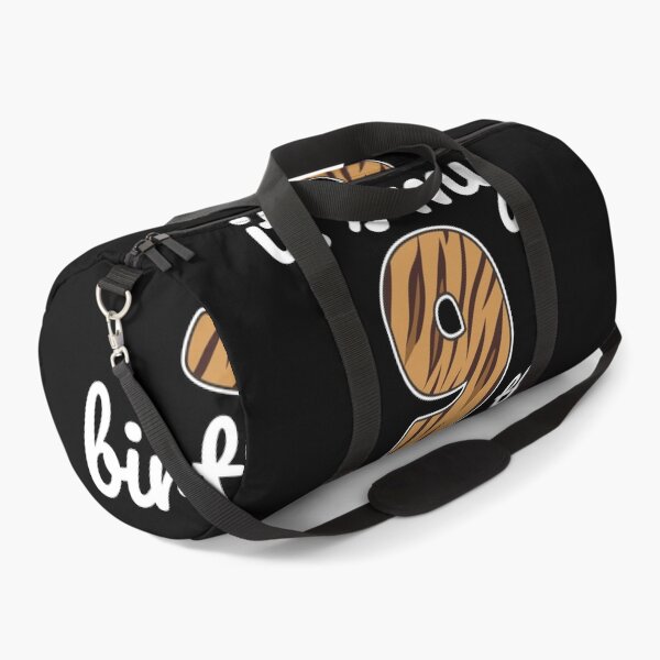 Item preview, Its my birthday, 9th Birthday Tiger Print, Kid Tiger 9th Birthday, 9 Years Old Wild Animal, Number Nine Safari Zoo designed and sold by singRsong.