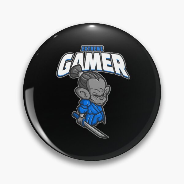 Item preview, Extreme Gamer with Monkey Ninja designed and sold by PRIVARSHU.