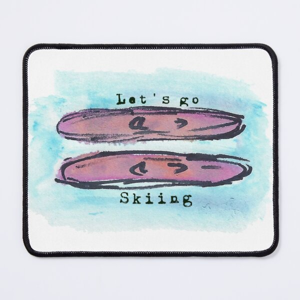 Item preview, Let's go skiing! designed and sold by Faithskinny.